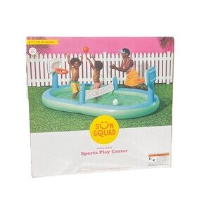 Sun Squad - Kids' Sports Play Center Inflatable Pool (SEE PHOTOS)